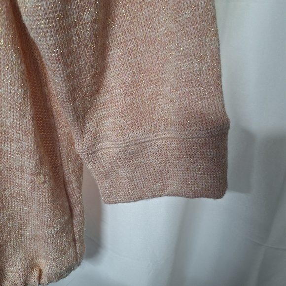 Hearts of Palm Sparkley Cowl Neck Sweater - Picture 4 of 8